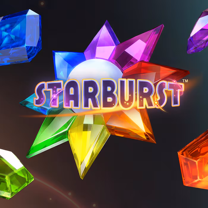 Starburst-kolikkopeli - Klassinen avaruusteemainen peli laajenevilla villeillä ja elävillä grafiikoilla