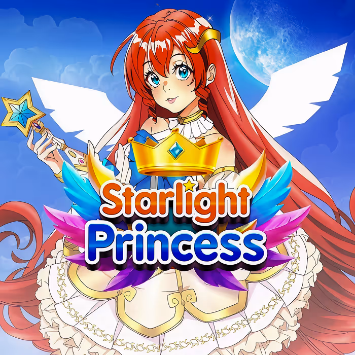 Starlight Princess-kolikkopeli - Fantasiaprinsessateemainen peli putoamisominaisuudella ja korkealla volatiilisuudella