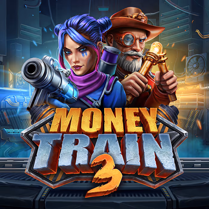 Money Train 3-kolikkopeli - Villin lännen junaröstöpeli bonuskierroksella ja pysyvillä symboleilla